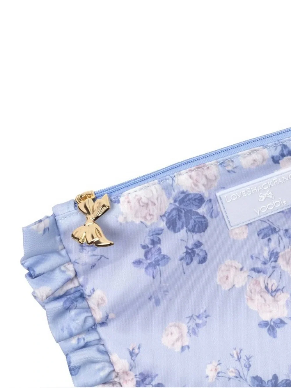IN-HAND | LoveShackFancy x Target Yoobi Everblooming Rosette Ruffle Pencil Case